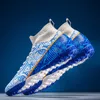 2023 New Youth Mens High Top Football Boots Fashion Tf AG Sopete Shoes Sports Frens Sports Tamanho 32-45