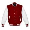 Veste pour hommes hommes femmes vintage broderie lettre patchwork College Coats Hip Hop Baseball Letterman Veste