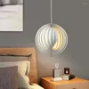 Hanglampen Noordelijke restaurant Restaurant Woonkamer Slaapkamer Bar Hall Entrance Interieur Lamp Modern Led Light Rotate Moon Hanging Fixture