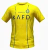 23 24 Al Nassr FC Soccer Jerseys Ronaldo 2023 2024 Home Cr7 Gonzalo Mane Martinez Talisca Ghislain Konan Vincent Aboubakar Men Kid Kit Football Player