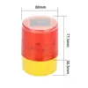 Shopping Solar Flashing Lamp, Red led Strobe Warning Light Sign Lamp for Car Traffic Garden Construction