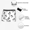 Palmas de los calzonas tropicales Boxer Boxer Boxer Shorts Porties Humor Avistable para Male S-XXL