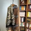 Sciarpa di design di lusso da donna 100% cashmere double face celeste unicorno plaid stampa di lettere puro cashmere uomo sciarpa scialle double face all'ingrosso