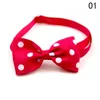 Collari per cani Collari gatto regolabile Bowknot Dot Print Necklace Forniture per animali domestici Accessori Fashion Cine Beauty