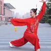 Vêtements ethniques Tai Chi Uniforms Wushu Suit traditionnel chinois kungfu uniforme pour hommes femmes arts martiaux Wing Chun FF3693