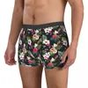 Underpants Männer Dschungel Pflanze Unterwäsche Blume Funny Boxer Shorts Shorts Slipe Männlich mit mittlerer Taille S-XXL