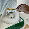 Bottega Designer Schoudertas Top Koeienhuid Geweven Handtas Metalen Handvat Klassieke Tote Bag Damesmode Multifunctionele Portemonnee Venetas