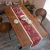 Tischmatten Jacquard Placemat Set Stickerei Quaste Handgemachte Blume Western Dinner Matte Essnetzküche Serviette Flagge