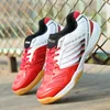 Chaussures de badminton de créateur Chaussures d'absorption et de vache respirante Chaussures de volleyball masculin Femelle Training Sports Chaussures Chaussures de course Chaussures Table