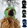 ملابس مضحكة الأزياء القبعات القناع التزلج الكبيرة للكلاب الكلاب ملحقات خوذة السارق Cosplay Pet Supplies 230812