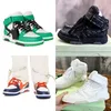 Office Mid Top Lea Sports Shoes Womens Mens 가을 겨울 패션 운동화 고급 디자이너 브랜드 스니커즈 형성 여성 고무 밑창 35-46 오리지널 박스