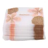 Gift Wrap 50Pcs/Pack Thicken Frosted DIY Biscuit Bag Pink Cherry Blossoms Transparent Packaging Bags Candy Baking Wedding Pouch
