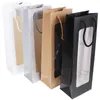 Storage Bags 4 Pcs Bag Bottle Holder Wrapping Carrier Handle Portable Bottles Gifts