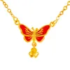 Ketten Schmetterling Halsketten für Frauen Mädchen Kupfer Schmetterlinge Anhänger Choker Gigantillas de Acero Inoxidable Para Mujer