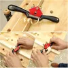 أدوات اليد الاحترافية مجموعات Spokeshave القابلة للتعديل مع شفرة معدنية مسطحة تعمل مثالية لقطب الحرف الخشبية Craver Dropship