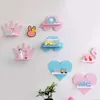 Dekorative Objekte Figuren nordische Stil Wohnkultur Kinder Kinderzimmer Wanddekoration Rack rosa Kronauto Flamingo Holzregal Ornamente Dispaly Kindergärten 230812