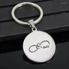 Keechchains Family Keychain EST in acciaio inossidabile Gioielli per uomini e donne YP7376