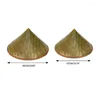 Wide Brim Hats Chinese Bamboo Hat For Adult Unisex Cosplay NinjaConical Sun Protective Cap