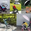 Barnvagnsdelar tillbehör baby barnvagn vikning paraply uv sol regnskydd parasol 360 grader justerbar solskydd tak täckbab 230812