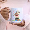 Mugs Christmas Elk Autism It's Ok To Be Different Coffee Mug High Quality Ceramic Recyclable Juice Cool Water Cup Tea Cups