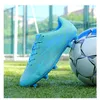 Zapatillas de fútbol bajas para niños TF TF AG Jóvenes Botas de fútbol livianas Fútbol Trainers de deportes profesionales para niños