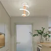 Ceiling Lights Modern Wood Long Tube Lamp Wave LED Light For Kitchen Bedroom Living Roonm TV Background Lustre Luminaire Wall Sconce