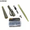 Рыбацкие аксессуары Hirisi 40 X Carp Fishing Safety Lead Clips хвост резиновый конус против клубко-рукава быстрое изменение видаль