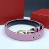 Classic Multi-color Lychee Grain Leather Belt For Women Width 2.5cm Fashion Mens Casual Womens Accessories Denim Belts High-quality Designer Belt Wholesale