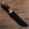 2019 K3021B Fixed Blade Knife Wood Handle 3Cr13Mov Stainless Steel Blade Tactical Outdoor Camping Hunting Survival Rescue EDC To