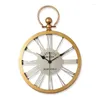 Orologi da parete Vecchia orologio retrò orologio vintage di lusso cucina silenziosa insolita orologio orologio elegante horloge murale decorazione domestica