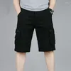Men's Pants Cargo Men Summer Casual Pocket Sweatpants 2023 Joggers Military Short Trousers Breathable Big Tall 42 44 46 Oversized