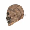Parti Maskeleri Cosplay iskeleti ürpertici diş korkutucu terör nnose korkunç kafatası cadılar bayramı maskesi kafası tam yüz kostüm pervane için karnaval parti 230812