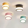 Luzes de teto LED LED NORDIC CRIATIVA CRIGATIVA PELÁVEL DIMMÁVEL DO ENTRADO 5W 7W 9W 12W 15W 18 Cob Spotlights for Living Room Bedroom Kitchen