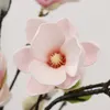 Symulacja kwiatów dekoracyjna Magnolia Flower Decor Decoration Układ salonu Wysoka gałąźna podłoga sztuczna jakość fałszywy fałszywy