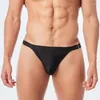 Männer Badebekleidung sexy Herren Bikini Haken Schwimmschreibweise Halb Hüfte Schwimmstüle für Mann Badeanzug Badeanzug Strand Kurzfilme Schwule Tanga