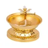Candle Holders Ghee Lamp Holder Oil Dish Dimmable Buddhist Altar Supplies Butter For Home Bedroom Tabletop Living Room Gift