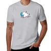 T-shirt de la lune et des nuages ​​transgenres