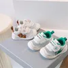 First Walkers Summer Baby Shoes Mesh Breathable Toddler Kids Cute Bear Soft Sole Outdoor Tennis Fashion Little Girls Boys 230812