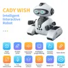 Electricrc Животные милые интеллектуальные RC Electric Robot Toy Детские роботы дистанционного управления со звуковым действием детские игрушки для детей подарок 230812