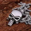 Colares pendentes Odin Viking Skull Collace