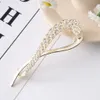 Strassstein Quaste Haarklauen Clum Clip Bun Frauen Blume Haarnadel Kopfbedecke Haargrip Metall Barrette Banane Twist Haart Accessoires Schmuck Schmuck