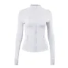 Yoga Women's's Define Workout Sport Coat Fiess Jacket Sports Séchon à séchons actifs secs Sweet-shirt Sweat-shirt Sweet-shirt