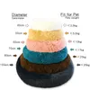 kennels pens Pet Dog Bed Comfortable Donut Cuddler Round Dog Kennel Ultra Soft Washable Dog and Cat Cushion Bed Winter Warm Sofa sell 230812