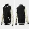 Wholesale Custom Designer Casual Baseball Jacket Letterman Coat Cotton Unisex Varsity Jackets