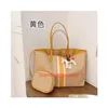 2023 Den senaste Model Designer Handbag Fashion Classic Women's Messenger Bag Vintage Tote Bag All Match Bag