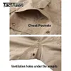 Men's Dress Shirts TACVASEN Men's Tactical Shirts Summer Lightweight Quick Drying Shirts Hiking Nylon Shirts Long Sleeve Outdoor Work Cargo Shirts 230812