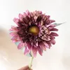 Decorative Flowers 3 Pcs Teddy Bear Sunflower Stem Artificial Silk High Simulation Quality Flores Party El Fake