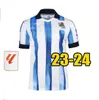 Real Sociedad 2023/2024 Maglie da calcio Sorloth Oyarzabal Silva da calcio 23/24 Sadiq Merino Carlos Fdez Camiseta Barrene Brais Mendez Men Dfg