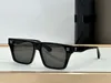 Nouvelles lunettes de soleil de la mode Square Venzyn Cadre acétate supérieur et bas dentelées du temple simple et populaire Style polyvalent en plein air UV400 Protection de protection