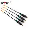 Fischereizubehör FTK 4PCS/LOT Barguzinsky FILL Float Bobber Vertikale Boje gemischte Größe Schwimmer Pesca Balsa Floats Set Stopper Peche Accesoires 230812